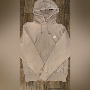CHAMPION women’s tan reverse weave hoodie